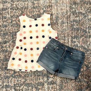 NWOT Chic 2 piece mix girls set - sz 4/5